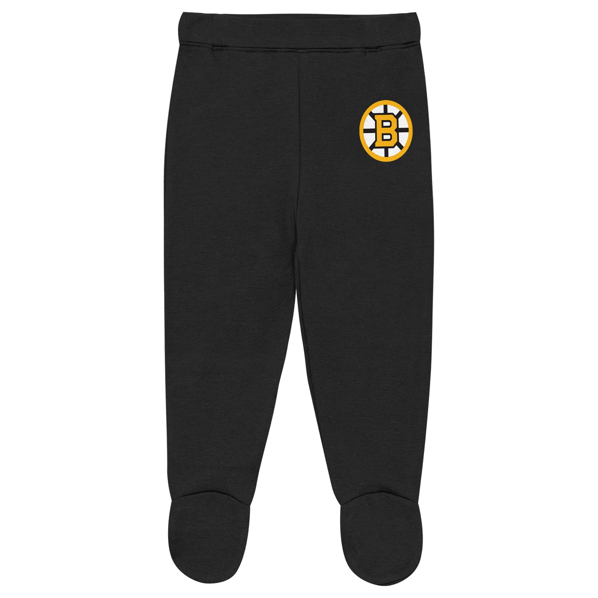 Newborn Outerstuff  Heathered Bone Boston Bruins Huddles and Giggles Three-Piece Set