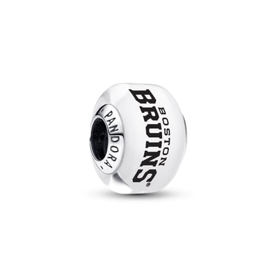Boston Bruins Pandora Glass Murano Charm