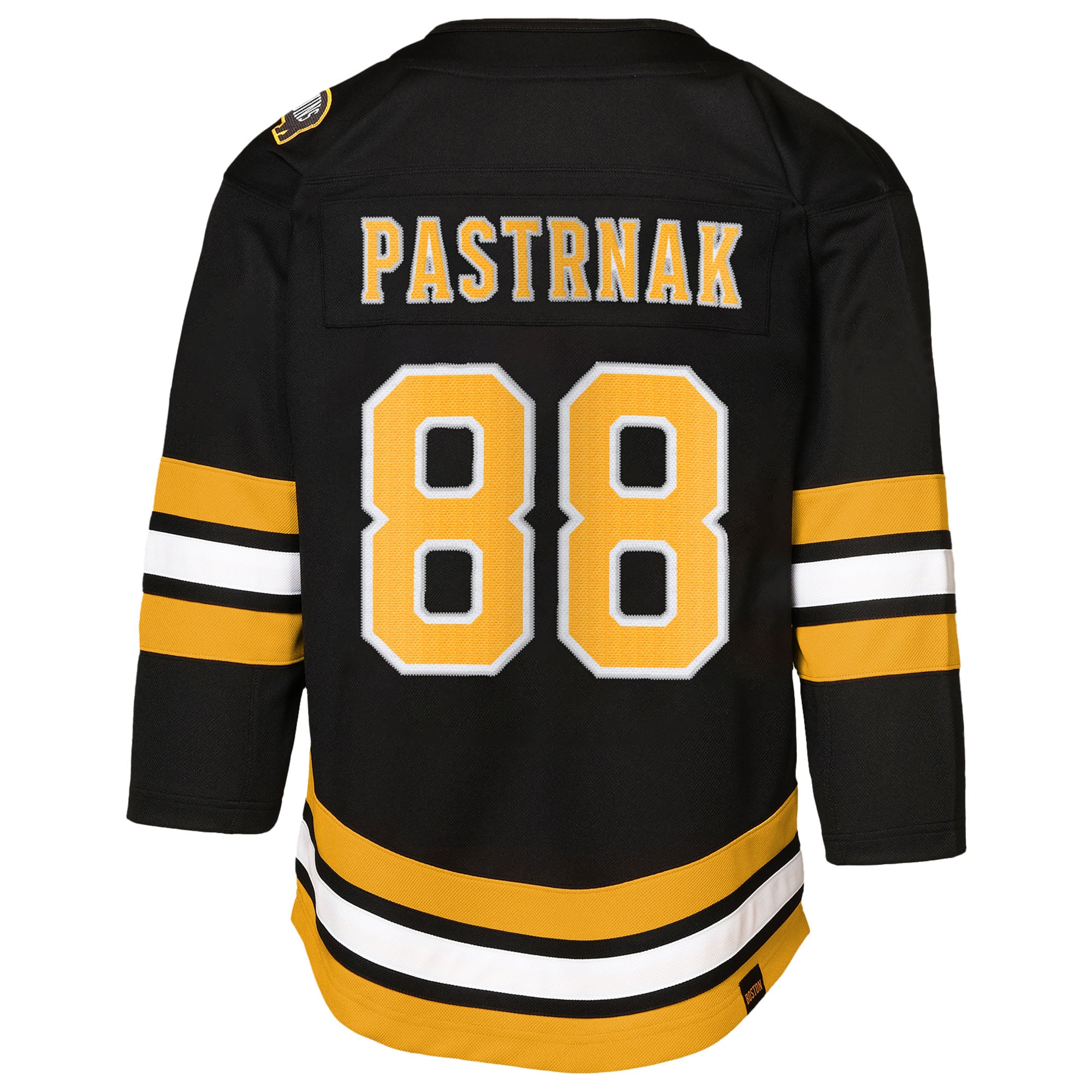Preschool David Pastrnak Black Boston Bruins Home Replica Player Jersey