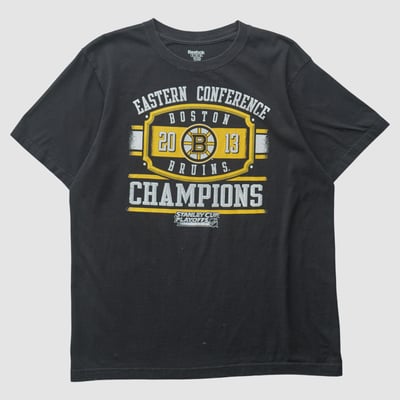 Stanley Cup Reebok 2013 T-shirt - Black - L by Fanatics Real Vintage