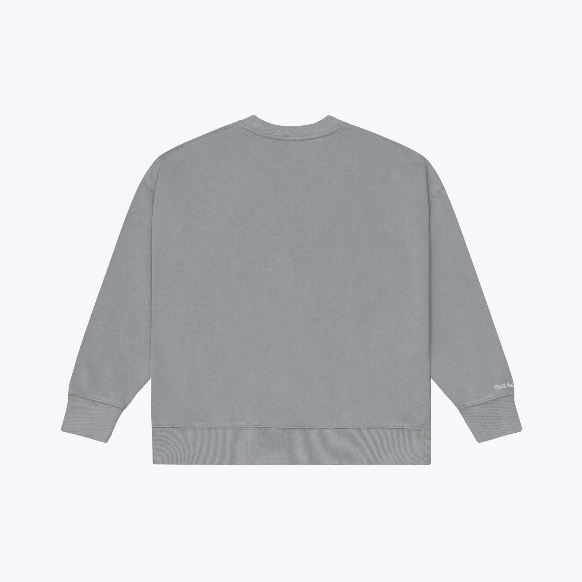 Women's Mitchell & Ness Gray Boston Bruins Core Essentials Sweatshirt