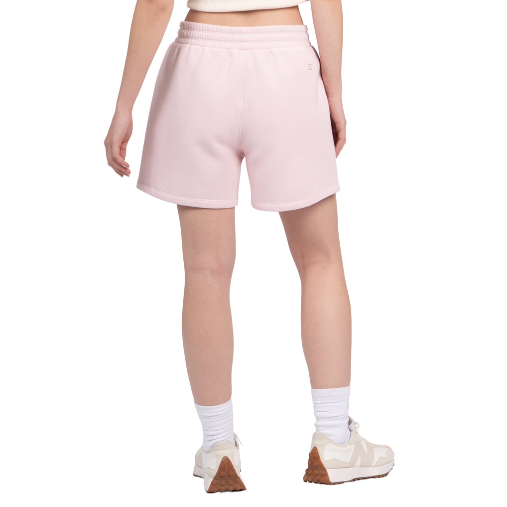 Women's Boston Bruins Starter Pink High-Waist Shorts