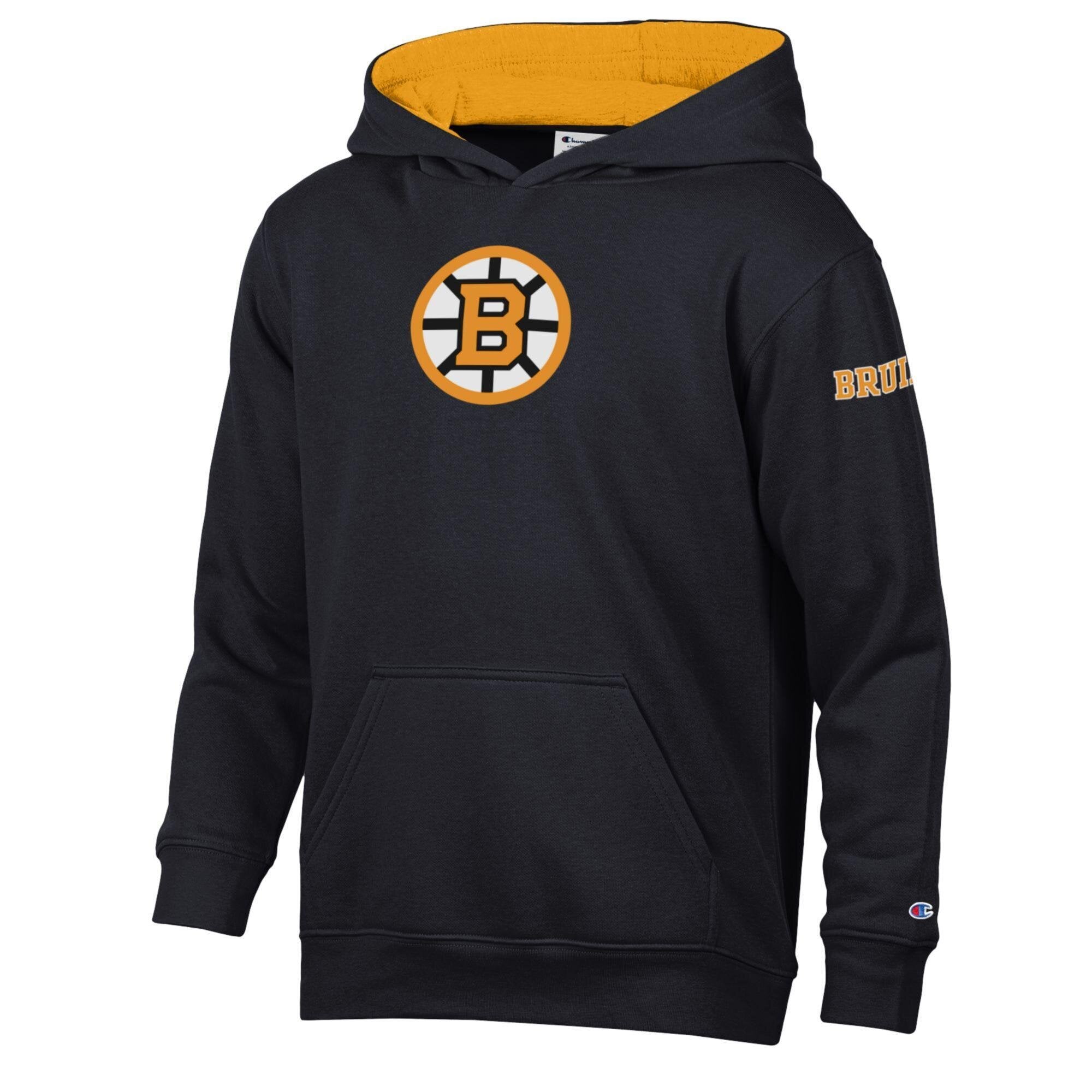 Sweat à capuche polaire noir Youth Champion Boston Bruins