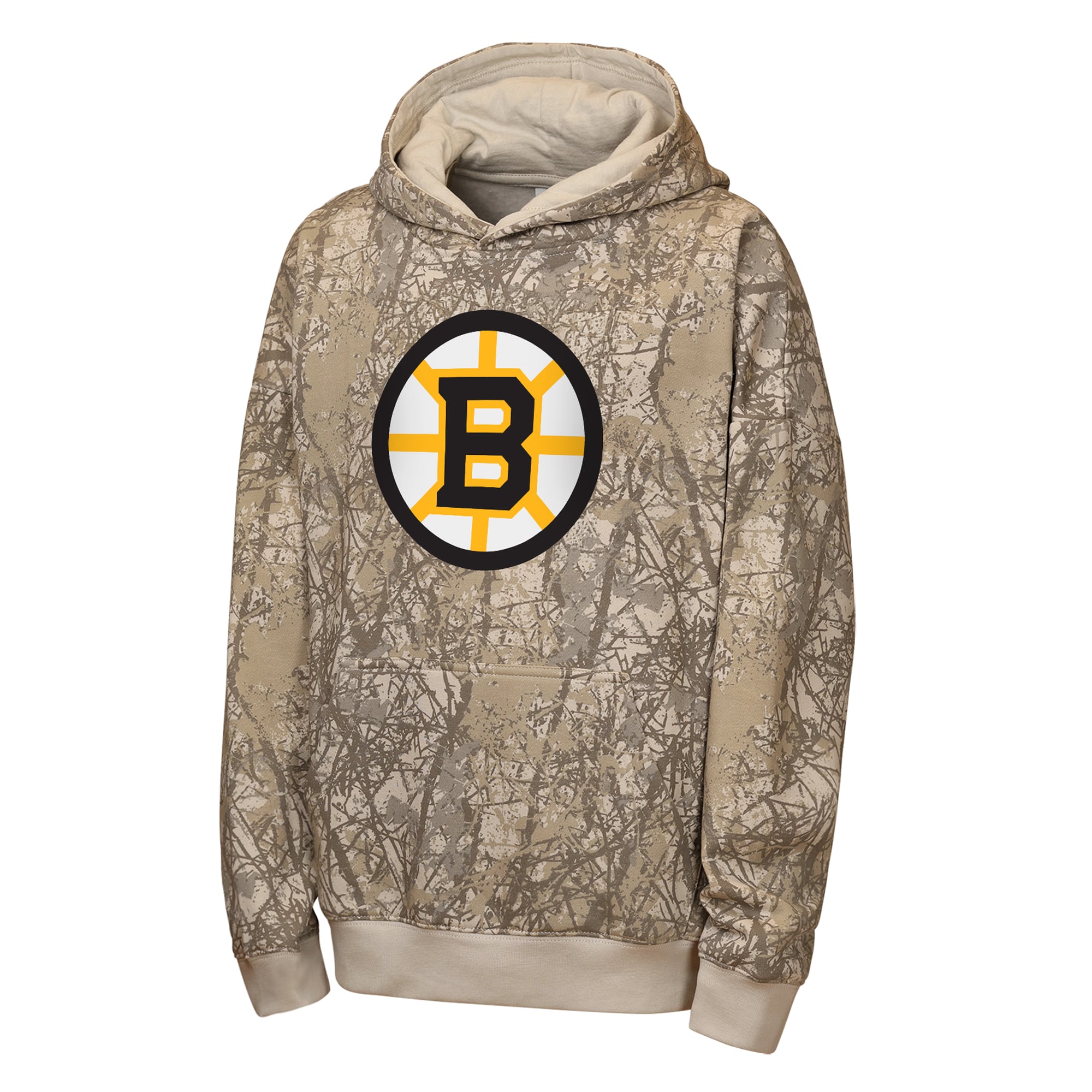 Sweat à capuche oversize Youth Outerstuff Natural Boston Bruins Fast & Furious