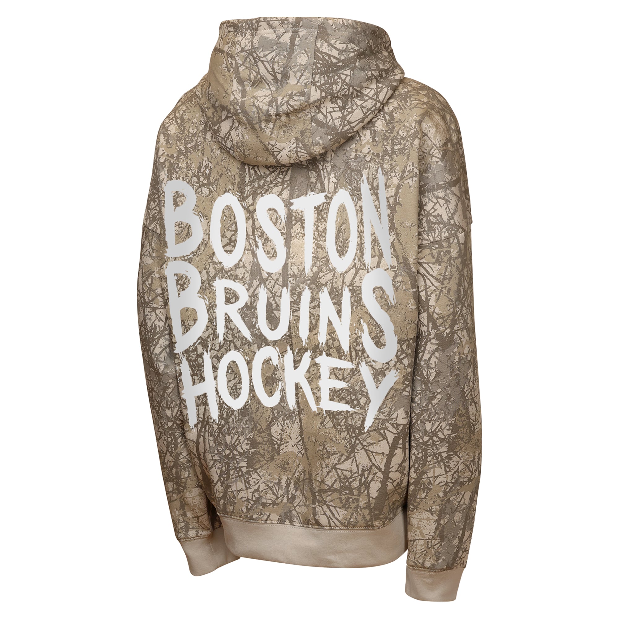 Sweat à capuche oversize Youth Outerstuff Natural Boston Bruins Fast & Furious