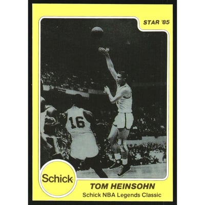 1985 Star Schick Legends #14 Tom Heinsohn