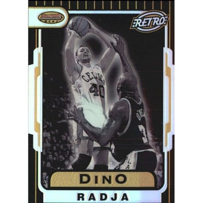 1996-97 Bowman's Best Refractors #TB15 Dino Radja RET