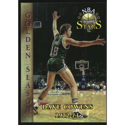 1996 Topps Stars Finest Refractors #61 Dave Cowens GS
