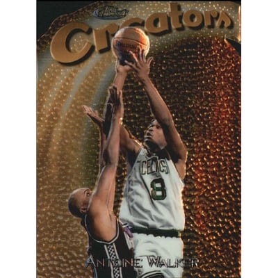 1997-98 Finest Embossed #312 Antoine Walker G