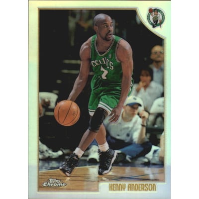 1998-99 Topps Chrome Refractors #120 Kenny Anderson