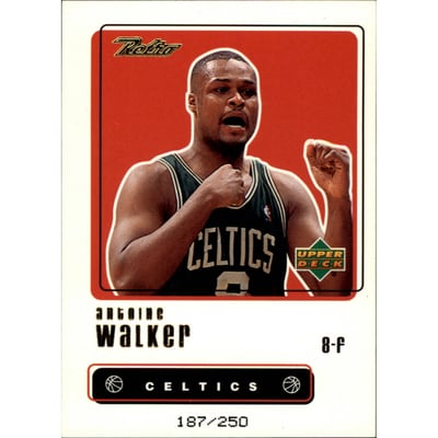 1999-00 Upper Deck Retro Gold #89 Antoine Walker