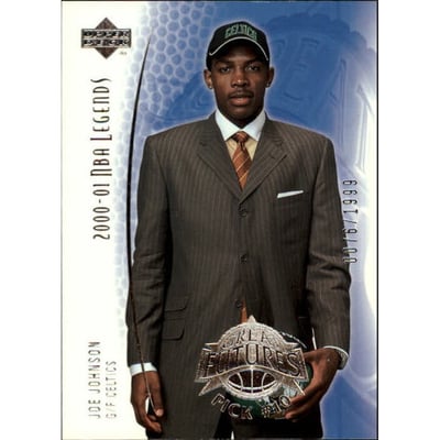 2000-01 Upper Deck Legends #123 Joe Johnson XRC