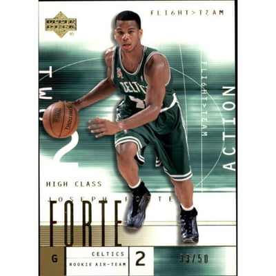 2001-02 Upper Deck Flight Team Gold #125 Joseph Forte