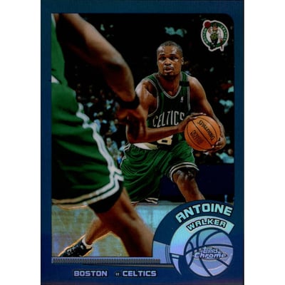 2002-03 Topps Chrome Refractors #13 Antoine Walker