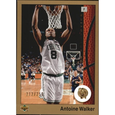 2002-03 UD Authentics Gold #5 Antoine Walker