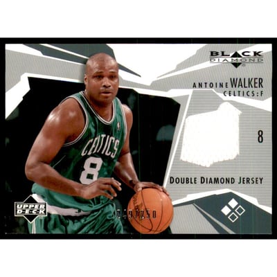 2003-04 Black Diamond Jerseys Double Diamond #BD2AW Antoine Walker