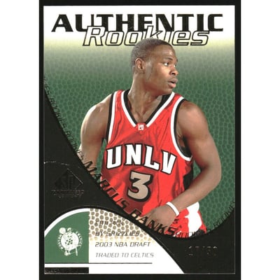2003-04 SP Game Used Gold #119 Marcus Banks