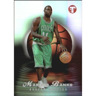 2003-04 Topps Pristine Refractors #138 Marcus Banks U