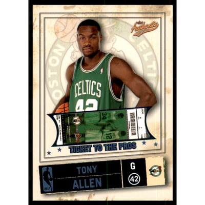 2004-05 Fleer Authentix Parallel 75 #115 Tony Allen