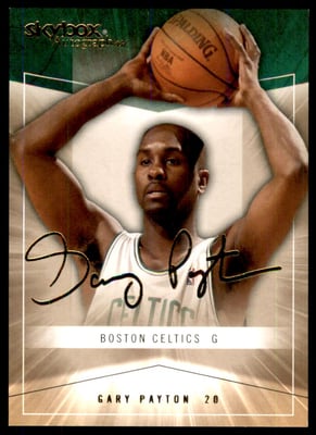 2004-05 SkyBox Autographics Insignia #34 Gary Payton