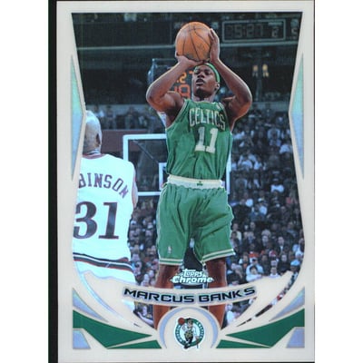 2004-05 Topps Chrome Refractors #108 Marcus Banks