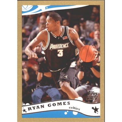 2005-06 Topps Gold #248 Ryan Gomes