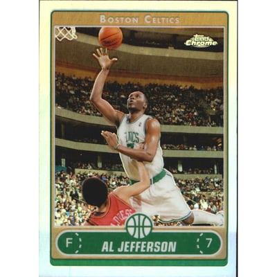 2006-07 Topps Chrome Refractors #7 Al Jefferson