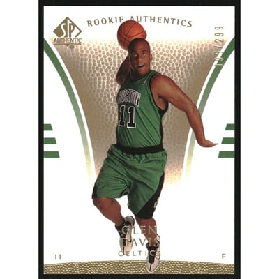2007-08 SP Authentic #142 Glen Davis/299 RC