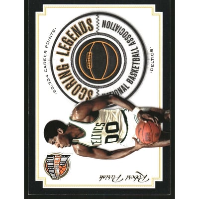 2009-10 Hall of Fame Scoring Legends Black Border #17 Robert Parish