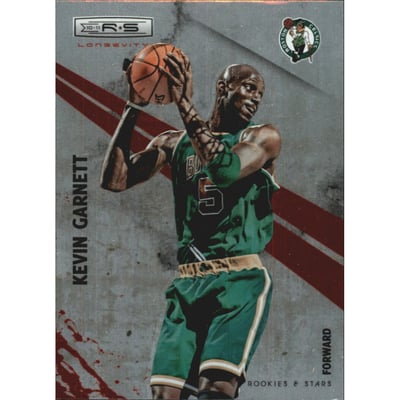2010-11 Rookies and Stars Longevity Ruby #4 Kevin Garnett