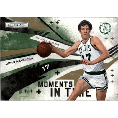 2010-11 Rookies and Stars Moments in Time Gold #4 John Havlicek