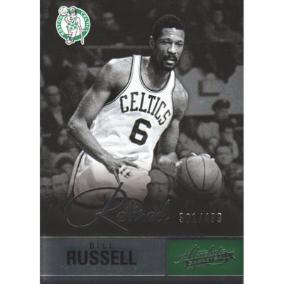 2012-13 Absolute #112 Bill Russell