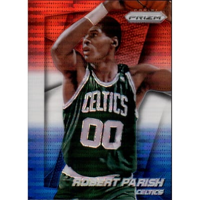 2014-15 Panini Prizm Prizms Red White and Blue Pulsar #179 Robert Parish