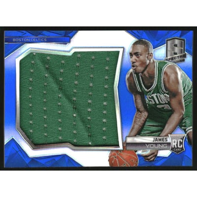 2014-15 Panini Spectra Rookie Jumbo Jerseys #RJJJY James Young