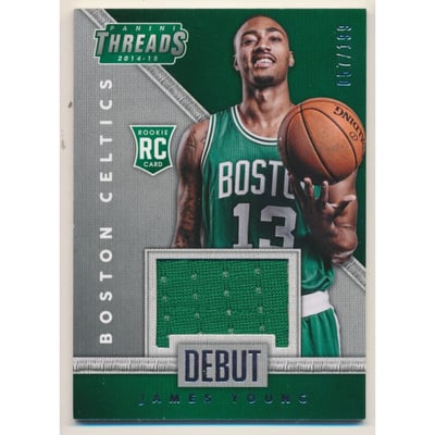 2014-15 Panini Threads Debut Threads #29 James Young