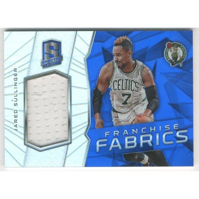 2015-16 Panini Spectra Franchise Fabrics #30 Jared Sullinger