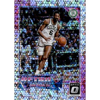 2017-18 Donruss Optic Retro Series Fast Break Holo #3 Bill Russell