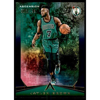 2017-18 Panini Ascension Blue #15 Jaylen Brown