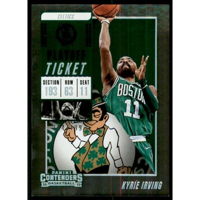 2018-19 Panini Contenders Playoff Ticket #32 Kyrie Irving