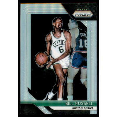 2018-19 Panini Prizm Prizms Silver #25 Bill Russell