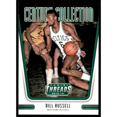 2018-19 Panini Threads Century Collection #5 Bill Russell