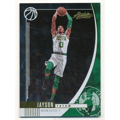 2019-20 Absolute Memorabilia #91 Jayson Tatum