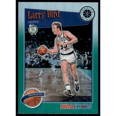 2019-20 Hoops Premium Stock Prizms Green #289 Larry Bird
