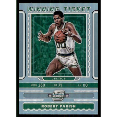 2019-20 Panini Contenders Optic Winning Tickets #23 Robert Parish