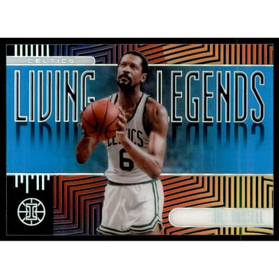 2019-20 Panini Illusions Living Legends Sapphire #8 Bill Russell