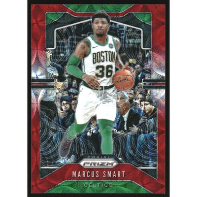 2019-20 Panini Prizm Prizms Choice Red #41 Marcus Smart