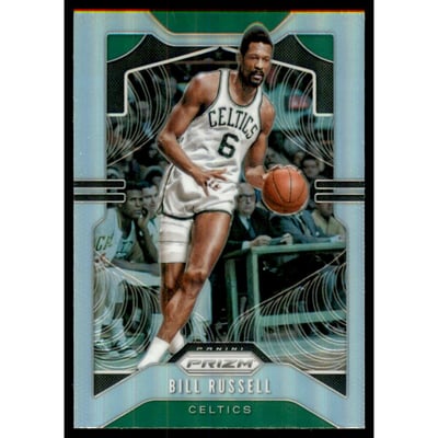 2019-20 Panini Prizm Prizms Silver #21 Bill Russell