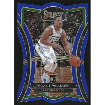 2019-20 Select Prizms Blue Die Cut #178 Grant Williams