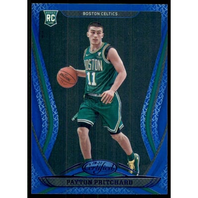 2020-21 Certified Mirror Blue #175 Payton Pritchard