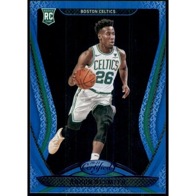 2020-21 Certified Mirror Blue #187 Aaron Nesmith